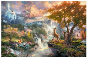 Schmidt Disney, Bambi, 1000 db-os puzzle (59486, 18363-184)